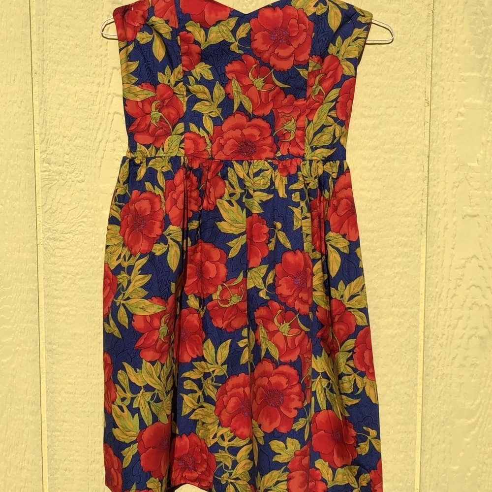 J Christopher Floral Tube Dress, Size 10